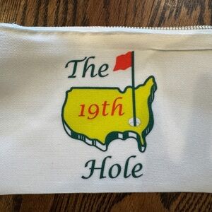 Golf Themed Pouch with 19th Hole Design